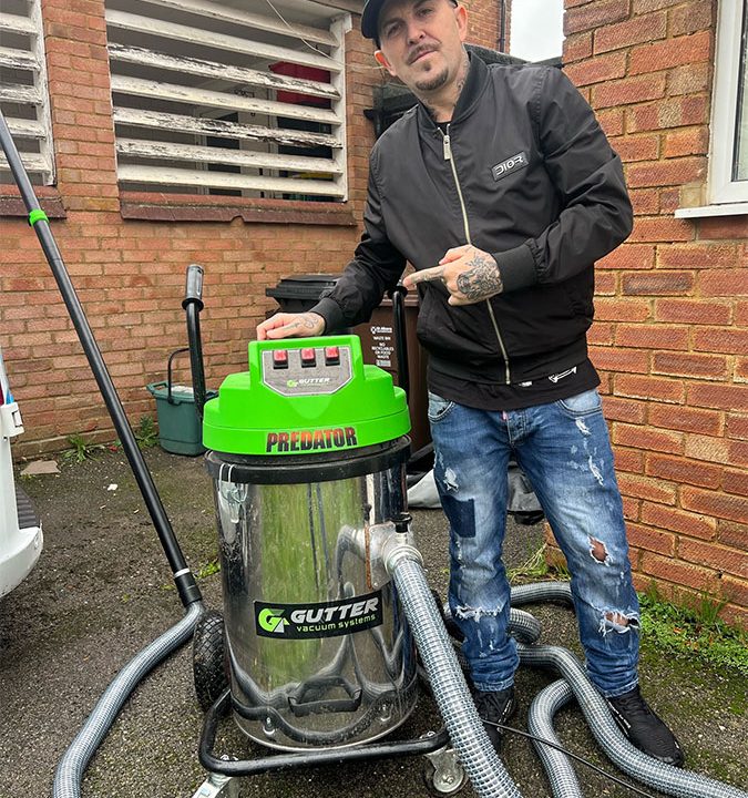 Maddins Jet Washing gutter cleaning result