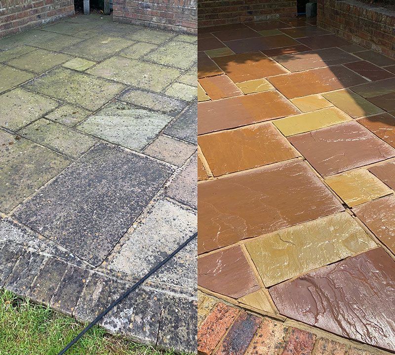 Maddins Jet Washing exterior cleaning result
